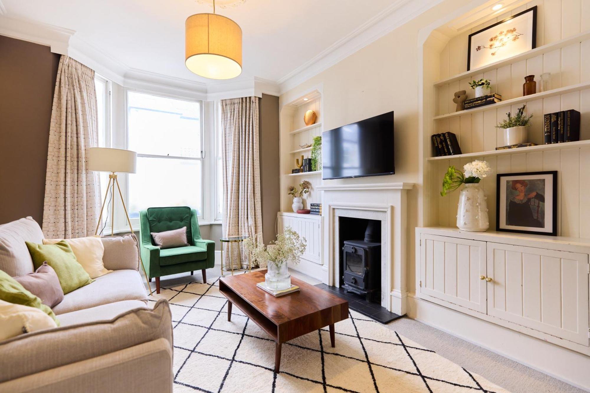 Апартаменти The Fulham Hideout - Modish 2Bdr Flat With Patio Лондон Екстер'єр фото